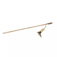 Aquael Ecomfy Toy Gaia Rod Tüylü Mantar 50 cm Kedi Oltası Oyuncağı