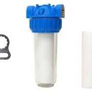 Aquafer 10 inç 3/4 inç 10 Mikron Spun Su Filtresi