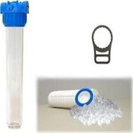 Aquafer 20 inç 1 inç 100 Mikron Silifoz Kireç Önleyici Yıkanabilir Su Filtre