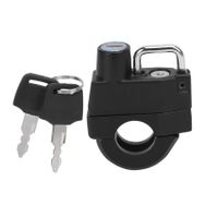 Aqxreight Evrensel 2 Anahtarlı Metal Taşınabilir 22 mm Gidon İçin Motosiklet Kask Kilidi