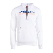 Ar-ma Erkek Kapşonlu Sweatshirt Yazi Baskili Kanguru Cepli Örme Kumaş Regular Fit%70 Pamuk%30 Polyester 30/1 Şardonlu Üç İplik K22254918901 Ekru-E1