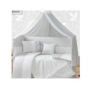 Aras Bebe 60x120 cm Gri Sedef Uyku Seti