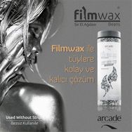 Arcade Filmwax Boncuklu Gümüş Yaldız 400 gr Sir El Ağda