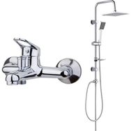 Arçe Banyo Bataryası Tema Rain Quadro Tepe Duş Takımı