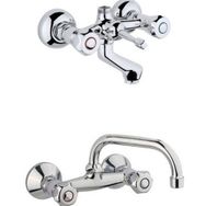Arçe Klasik Çevirmeli Banyo ve Lavabo Bataryası