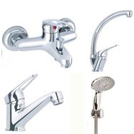 Arçe Mix Banyo + Sabit Lavabo + Kuğu Evye Bataryası ve Duş Takımı