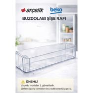 Arçelik 5507 NE - 4252 EY Buzdolabı Kapak Şişe Rafı