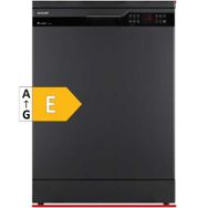 Arçelik 6144 A Siyah 4 Programlı Bulaşık Makinesi