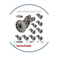 Arçelik 6230 HT Bulaşık Makinesi Ray Tekeri Üst Sepet Tekerleği Takımı