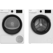 Arçelik 9100 DMX Çamaşır Makinesi + 900 KMX 9 kg Çamaşır Kurutma Makinesi