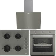 Arçelik AFC231G - OCDT651EG - ADE604G Gri 3'lü Ankastre Set
