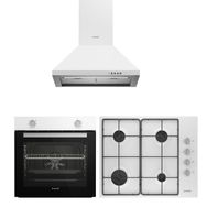 Arçelik AFM 130 B - OMD D 611 EB - P 27 YB Beyaz 3'lü Ankastre Set