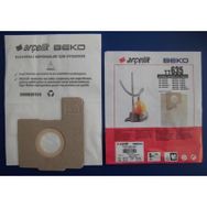 Arçelik - Beko S6300 6350 6355 6355YP 6360 6380Y Süpürge 10 Adet Toz Torbası