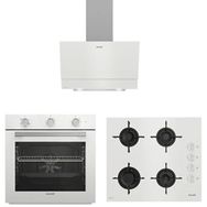 Arçelik Harmoni ADE 605 HB - AFC 220 HB - OCD T 601-1 EHB Beyaz 3'lü Ankastre Set