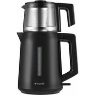 Arçelik KC 3281 A Siyah Cam Demlik Çay Makinesi