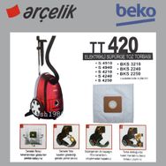 Arçelik S 4240 Bez Süpürge Torbası