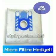 Arçelik S 6840 PY Orbital Eco Bez 20 Adet Toz Torbası