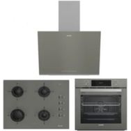 Arçelik Yeni Grion AFC 340 G - 651 EG - ADE 606 2G 3'lü Gri Ankastre Set