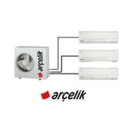 Arçelik ZM30105-121818 Multi Sistem Duvar Tipi 3+1 İnverter 12+18+18 30000 BTU Beyaz Klima