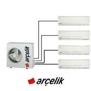 Arçelik ZM30105-9121212 30000 BTU 1 Dış + 4 İç Ünite (9+12+12+12) Duvar Tipi Multi Inverter Klima