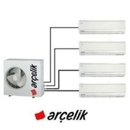 Arçelik ZM30105-991212 30000 BTU 1 Dış + 4 İç Ünite (9+9+12+12) Duvar Tipi Multi Inverter Klima