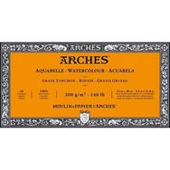 Arches Kalın Doku 300 gr 15x30 cm 20 Yaprak Sulu Boya Defteri