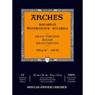 Arches Kalın Doku 300 gr A4 12 Yaprak Sulu Boya Defteri