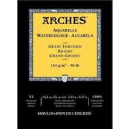 Arches Rough Natural White 185 gr A5 15 Sayfa Suluboya Defteri