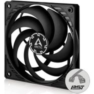 Arctic AR-ACFAN00187A P12 Slim PWM PST 120 mm 4pin PST 2100RPM Siyah Çerçeve Siyah Kanat Kasa Fanı