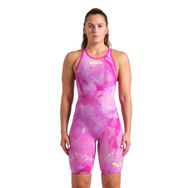 Arena 006341150 Powerskin Carbon Air2 Le Ob Pembe Kadın Yarış Mayosu