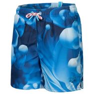Arena 007186720 Mavi Water Prints Beach Çocuk Deniz Şortu