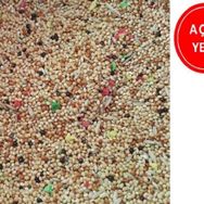 Ares 1 kg Açık Karışık Renkli Muhabbet Kuş Yemi