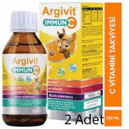 Argivit Immun C Vitamini 2x150 ml Şurup