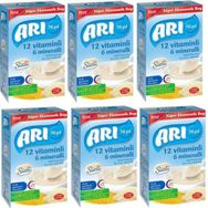 Arı 6x500 gr 12 Vitaminli 6 Mineralli Sütlü Pirinç Unu Bebek Maması