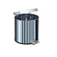 Arı Metal 1050 40 lt Paslanmaz Pedallı Çöp Kovası