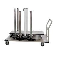 Arı Metal 2332 Bariyer Taşıma Arabası