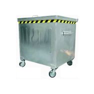 Arı Metal 7433 400 lt Galvaniz Konteyner Çöp Kovası