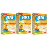 Arı Sütlü Ballı İrmikli Kahvaltı 3x250 gr Pirinç Unu Bebek Maması