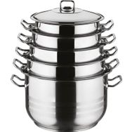 Arian Rival 10 Parça Çelik Tencere Seti