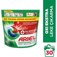 Ariel Hepsi1Arada PODS Oxi Extra Leke Çıkarma Kapsül Çamaşır Deterjanı Beyazlar ve Renkliler 30 Yıkama