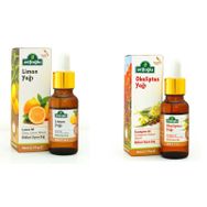 Arifoğlu 2x20 ml Limon ve Okaliptus Yağı