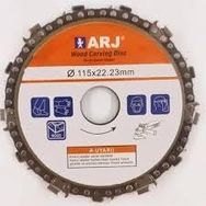 Arj Zincirli Testere 115 mm Odun Ahşap Mdf Kesme Ispiral Disk