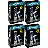 Arko Men 10 Adet Tekli Tıraş Bıçağı + 4'lü Set Pro 200 ml Force Tıraş Köpüğü