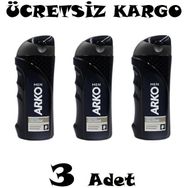 Arko Men Black Edıtıon 3x250 ml Tıraş Kolonyası