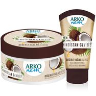 Arko Nem 250+60 ml Değerli Yağlar Hindistan Cevizi Nemlendirici Krem