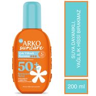 Arko Suncare SPF50+ Çok Yüksek Korumalı 200 ml Vücut Güneş Spreyi