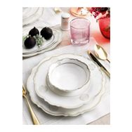 Arlena Gold Desenli 60 Parça 12 Kişilik Yemek Takımı