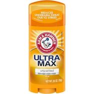Arm & Hammer 73 gr Ultra Max Unscented Antiperspirant Stick Deodorant