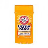 Arm & Hammer 76 ml Ultra Max Unscented Stick Deodorant