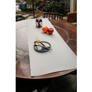 Arma House 40x140 cm Beyaz Modern Lazer Kesim Runner
